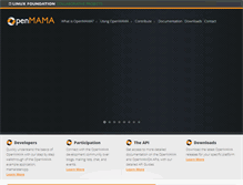 Tablet Screenshot of openmama.org